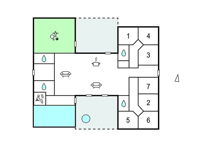 Lovely In With Sauna - C04646 Casa vacanze